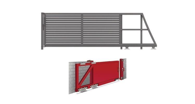 Úszókapu rajzos megjelenése