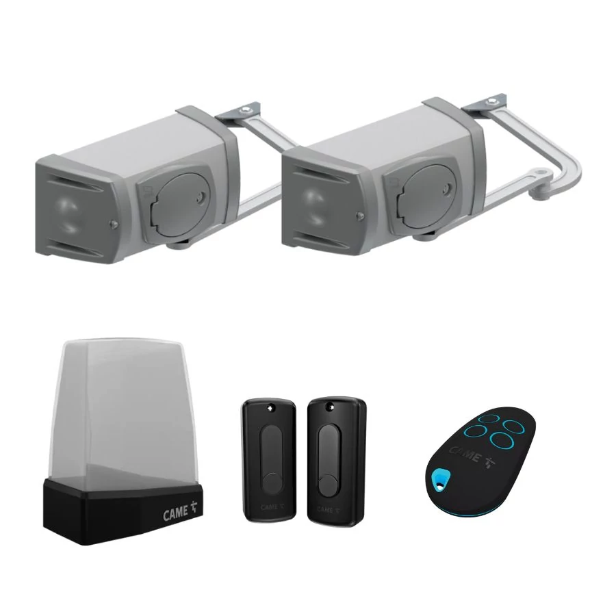 CAME-FERNI kétszárnyú kapunyitó szett – 4m kapuszárny – 5 év garanciával